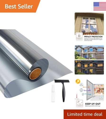 Daytime privacy silver window - daytime,